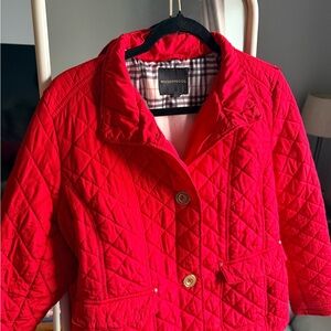 Weatherproof Red and Black Checkered Jacket